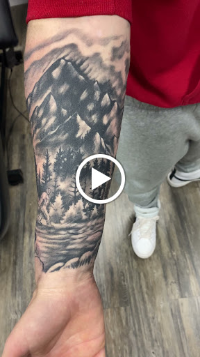 Explore circle tattoo cover up ideas, creative tattoo ideas in Sioux Falls, available at Starry Eyed Studio