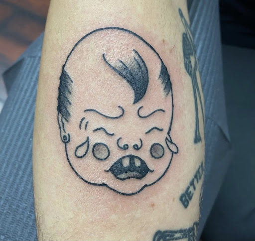 Explore princess crown tattoo ideas, creative tattoo ideas in Baltimore, available at Rippd Canvas Tattoo Shop Artists Social Club