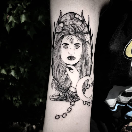 Explore trippie redd tattoo ideas, creative tattoo ideas in Hendersonville, available at Draw The Line Tattoo Club