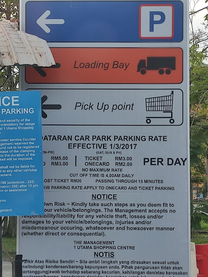 One Utama Dataran Parking