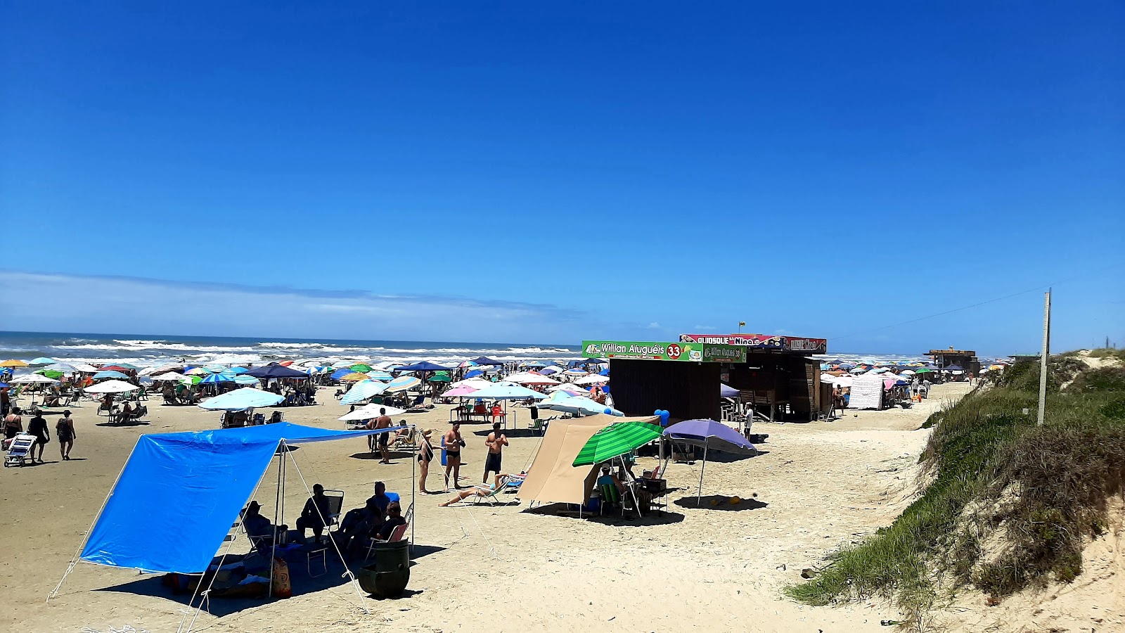 Foto van Zona Nova Strand voorzieningenruimte