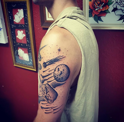 Explore chef tattoo ideas, creative tattoo ideas in Dallas, available at Change of Tides Tattoo