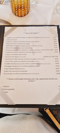 Restaurant Trattoria Da Olindo à Venice - menu / carte