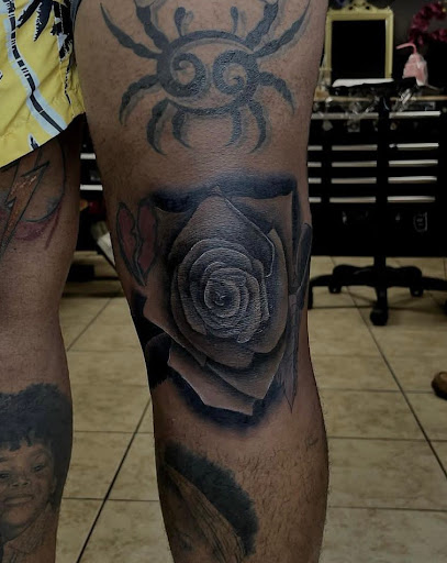 Explore africa tattoo ideas, creative tattoo ideas in Houston, available at 333 Tattoo Studio HTX