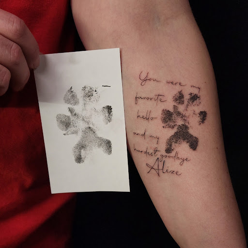 Explore grandbaby tattoos ideas, creative tattoo ideas in Minocqua, available at Whisky Rose Tattoo Parlor