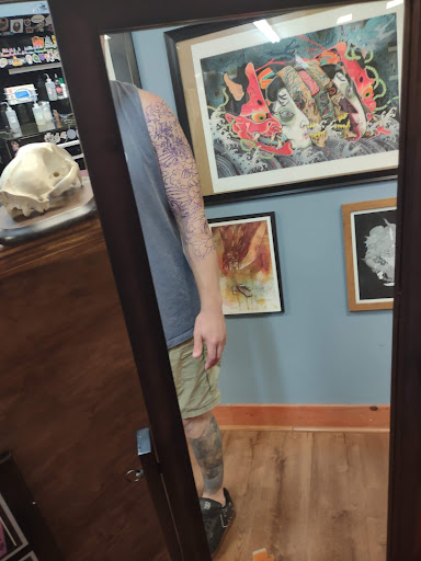 Explore sigil tattoo ideas, creative tattoo ideas in Bethlehem, available at Raygun Samurai Tattoo