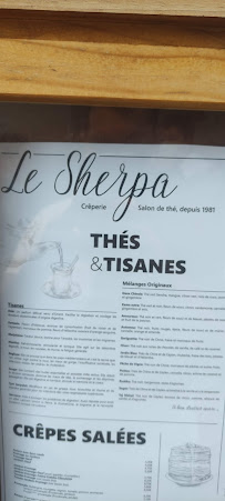 Le Sherpa à Toulouse menu