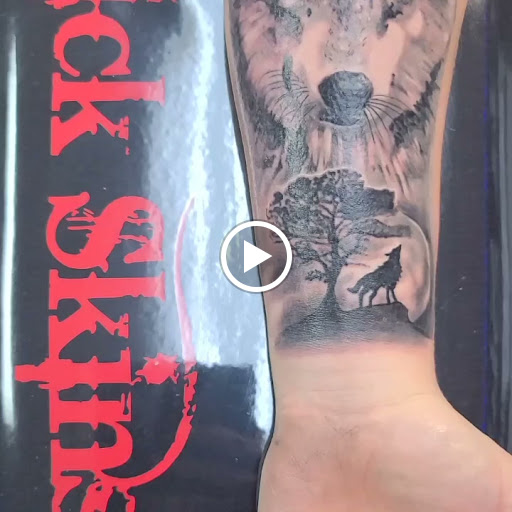 Explore sweeney todd tattoo ideas, creative tattoo ideas in Cuyahoga Falls, available at Sick Skins Skin Art Studio