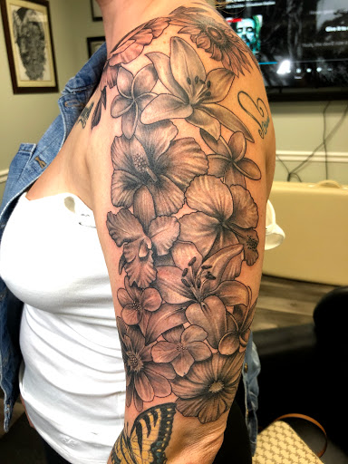 Explore nola tattoo ideas, creative tattoo ideas in Englewood, available at Point of Entry Tattoo