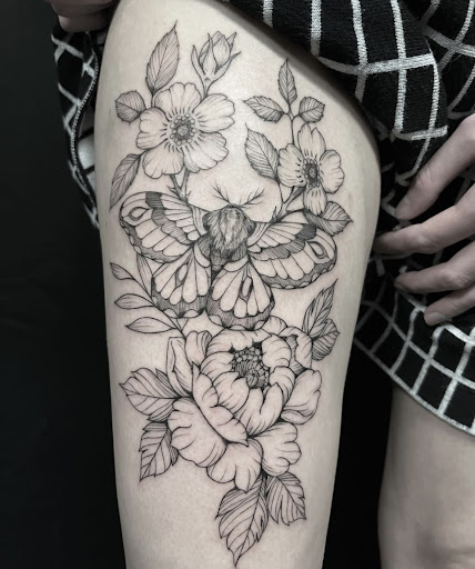 Explore tattoo ideas sun, creative tattoo ideas in Greenville, available at The Gallery Tattoo Greenville