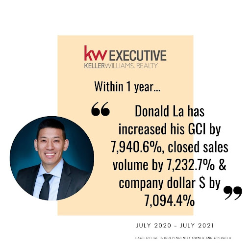 Donald La Real Estate Team - KW Executive image