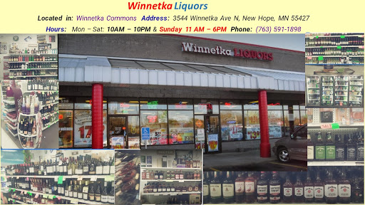 Winnetka Liquor, 3544 Winnetka Ave N, New Hope, MN 55427, USA, 