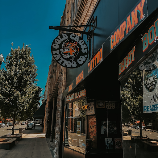 Explore funny cute tattoo ideas, creative tattoo ideas in Johnson City, available at Gold Cross Tattoo Co.