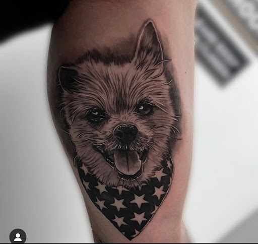 Explore chest cover up tattoo ideas, creative tattoo ideas in Mount Arlington, available at Fox & Fern Tattoo