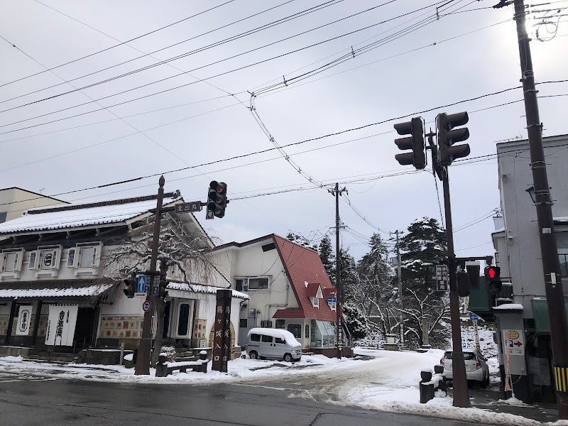 鶴ヶ城入口看板