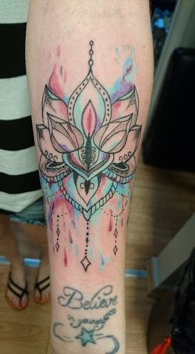 Explore small behind ear tattoo ideas, creative tattoo ideas in Jonesboro, available at Immortal Ink