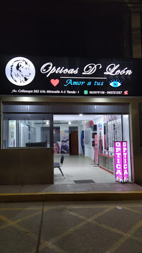 Opinii despre Ópticas D' León în Cusco - Óptica