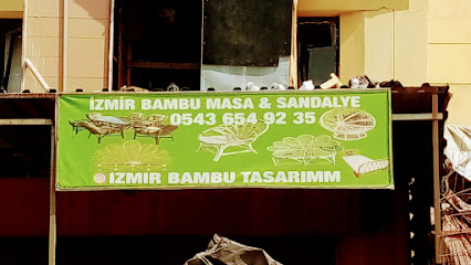İzmir Bambu Masa Sandalye