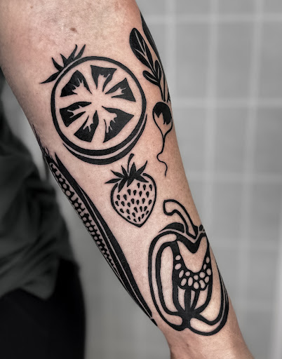 Explore men's skull tattoo ideas, creative tattoo ideas in Bellefonte, available at Juniper Studio