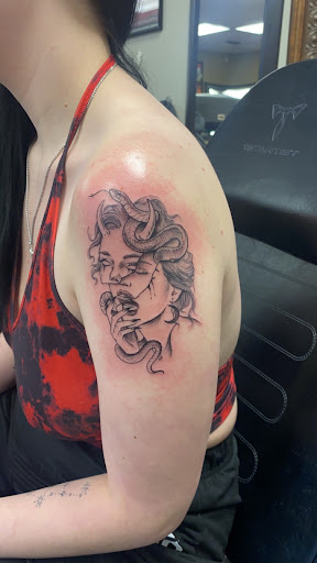 Explore tattoo cover up ideas on leg, creative tattoo ideas in Castle Rock, available at Summit Tattoo and Piercing