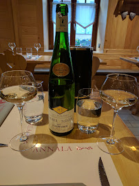 Champagne du Restaurant français Le Hupsa Pfannala - Winstub Le Hups’ à Saint-Hippolyte - n°9