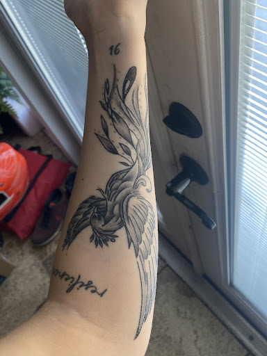 Explore louis vuitton tattoo ideas, creative tattoo ideas in Ocala, available at Beauty in a Canvas Tattoo and Art Gallery