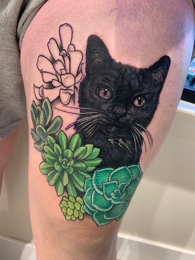 Explore paranormal tattoo ideas, creative tattoo ideas in Carmel, available at Forever Gallery Tattoo
