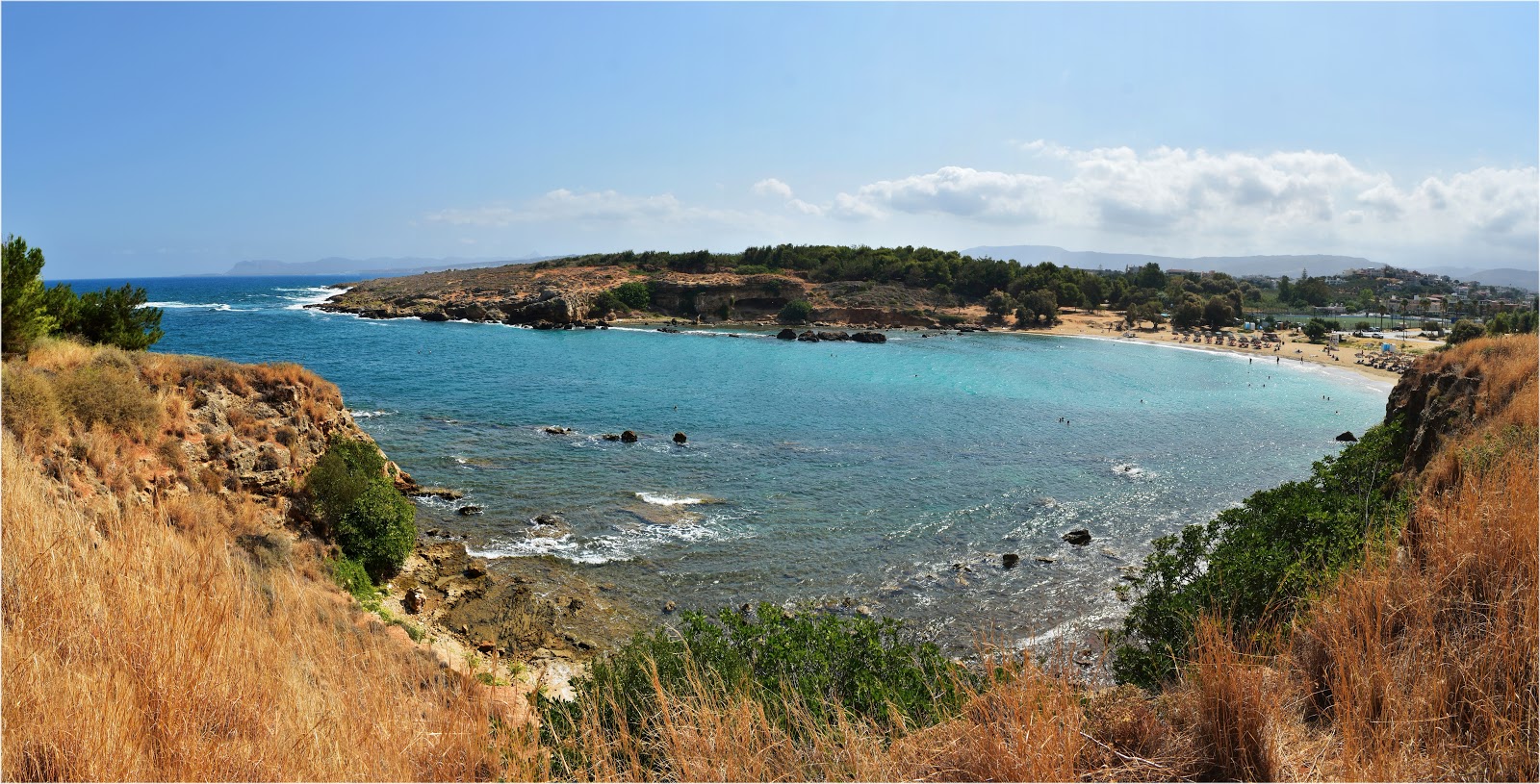 Photo of Agii Apostoli with turquoise pure water surface