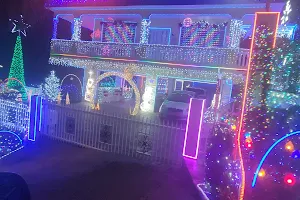 House decorated with lights (Urb. Lluberas Yauco) image