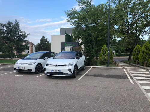 Borne de recharge de véhicules électriques Lidl Station de recharge Metz