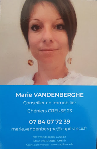 Agence d'immobilier d'entreprise conseillère immobilier creuse 23 marie vandenberghe Cheniers