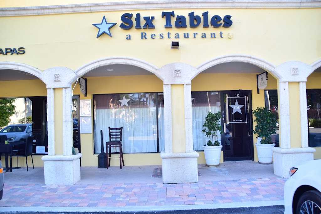 Six Tables a Restaurant 33432
