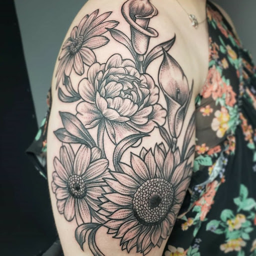 Explore firefighter tattoo ideas for guys, creative tattoo ideas in Schaumburg, available at Atmosphere Tattoo Gallery - Schaumburg