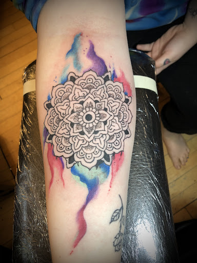Explore tattoo ideas for men with meaning forearm, creative tattoo ideas in Calumet, available at Tattooing by Big Ben