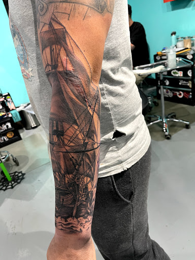 Explore mens butterfly tattoo ideas, creative tattoo ideas in Buckeye, available at Irie Art in Ink