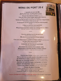 Restaurant français Le New Haven à Dieppe (la carte)