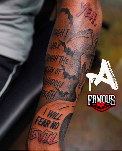 Explore tattoo arm ideas, creative tattoo ideas in Hammond, available at Famous Ink, Inc.