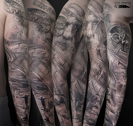 Explore simple silver lining tattoo ideas, creative tattoo ideas in Ambler, available at Tattoo GalaxyAmbler Piercing & Custom Tattoos