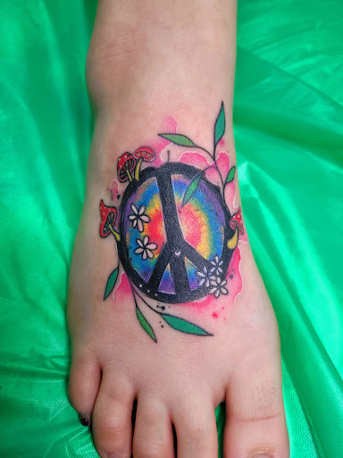 Explore killer klowns from outer space tattoo ideas, creative tattoo ideas in Benton, available at Spectrum Tattoo