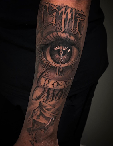 Explore johnny cash tattoo ideas, creative tattoo ideas in Baltimore, available at Rippd Canvas Tattoo Shop Artists Social Club