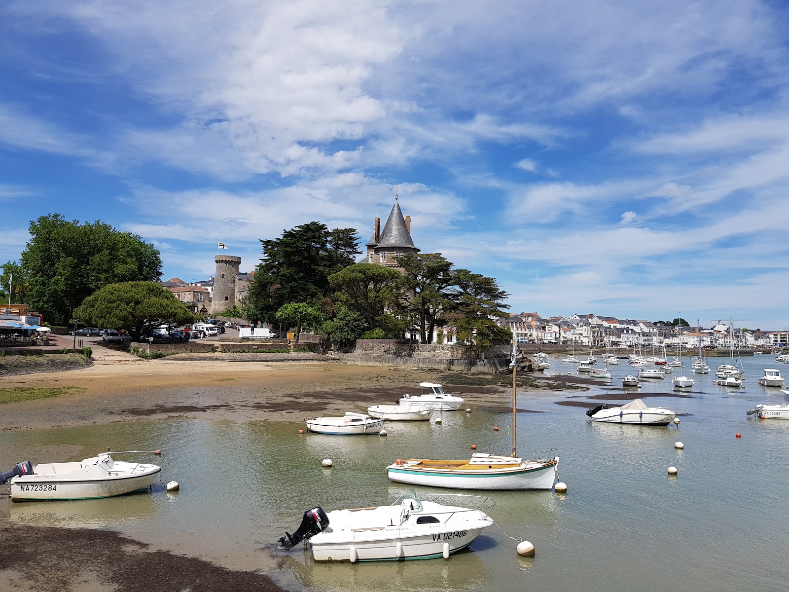 Foto de Castle beach com areia brilhante superfície