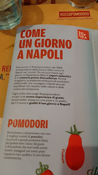 Rossopomodoro à Milan menu