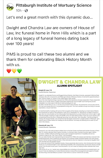 Funeral Home «House of Law», reviews and photos, 9406 Frankstown Rd, Pittsburgh, PA 15235, USA