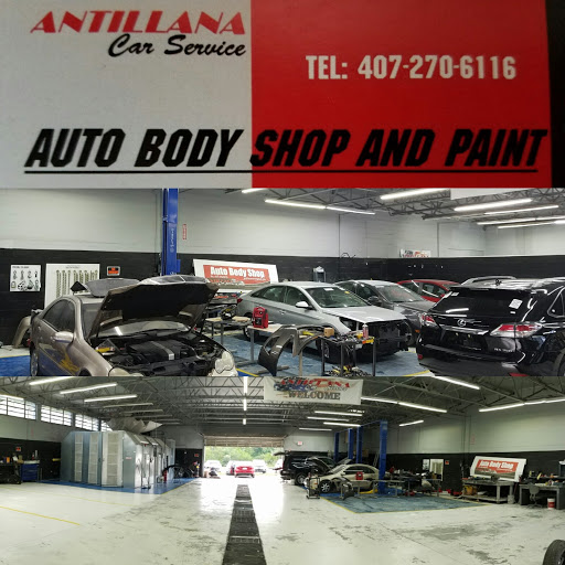Auto Body Shop «Antillana Car Service Car Paint Shop», reviews and photos, 6363 E Colonial Dr g, Orlando, FL 32807, USA