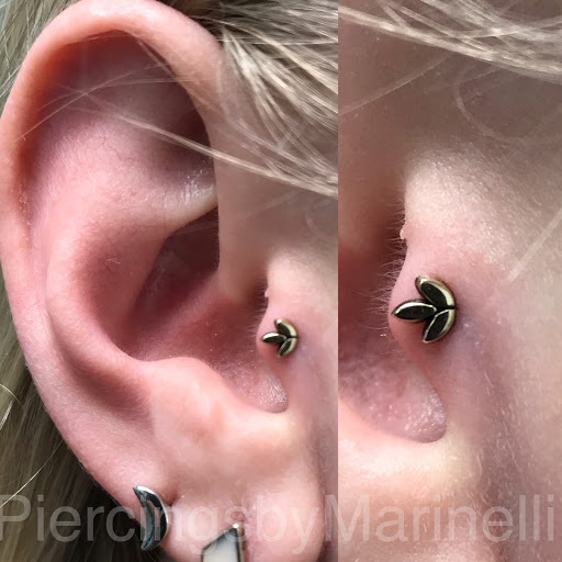 Explore letter tattoos ideas, creative tattoo ideas in Wilmington, available at Studio Seven Piercing