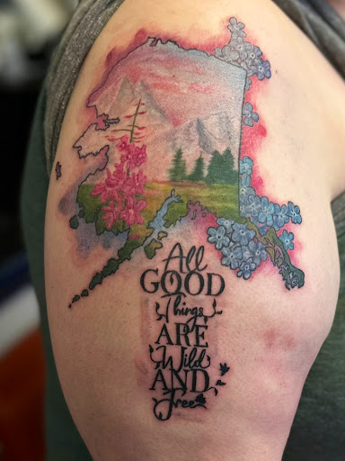Explore goth tattoo ideas, creative tattoo ideas in Williamsburg, available at 315 underground INK LLC
