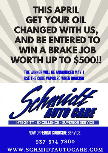 Auto Repair Shop «Schmidt Auto Care», reviews and photos, 817 W Central Ave, Springboro, OH 45066, USA