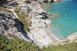 Beach Parasfoungario'in fotoğrafı küçük bir koy ile birlikte