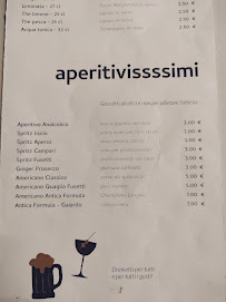 Menu du Che Ben à Maragnole