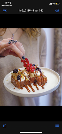 Pain perdu du Restaurant servant le petit-déjeuner La petite Bleue BRUNCH & COFFEE à Paris - n°4